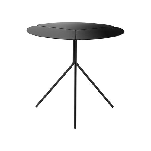 Moderner Beistelltisch - FOLIA - SOFTLINE - Metall / Gestell aus Metall / rund