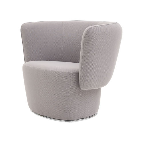 Moderner Sessel - VENICE - SOFTLINE - Stoff / mit abnehmbarem Bezug / Farbe anpassbar