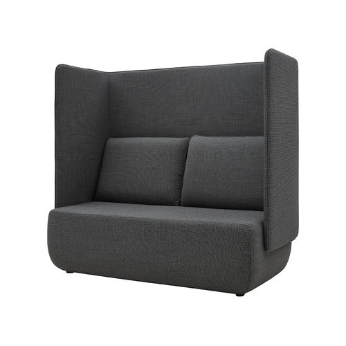 Modernes Sofa - OPERA - SOFTLINE - Stoff / mit Armlehnen / Hochlehner