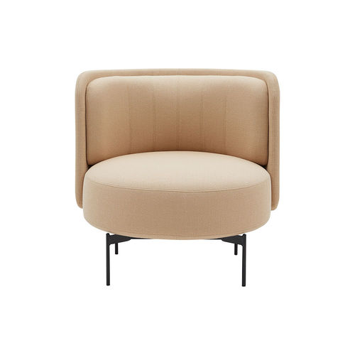 Moderner Sessel - JOE - SOFTLINE - Stoff / mit abnehmbarem Bezug / Farbe anpassbar
