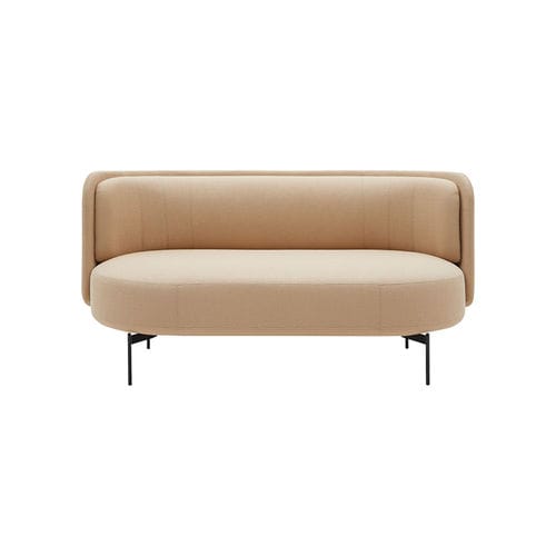 Modernes Sofa - JOE - SOFTLINE - Stoff / mit abnehmbarem Bezug / ohne Armlehnen