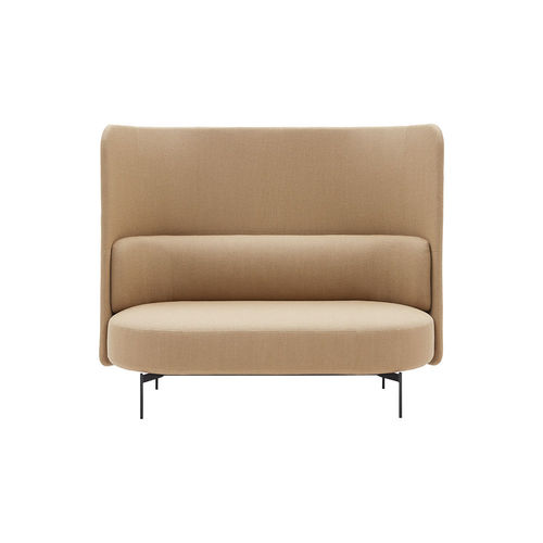 Modernes Sofa - JOE - SOFTLINE - Stoff / mit abnehmbarem Bezug / Hochlehner