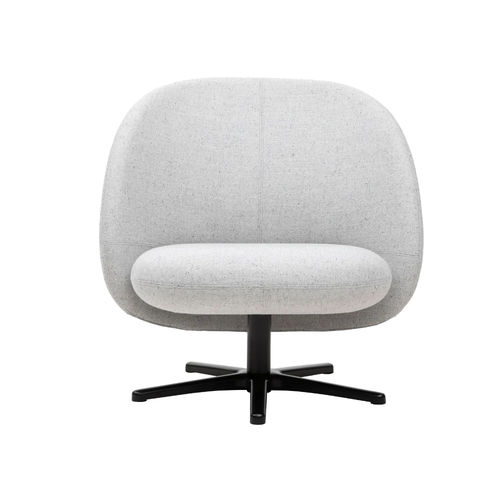 Moderner Sessel - RUFLE - SOFTLINE - Stoff / Metall / Polster