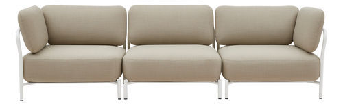Modulsofa - CLUB - SOFTLINE - minimalistisches Design / für den Innenbereich / für den Außenbereich