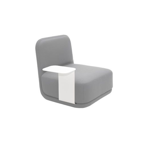 Moderner Sessel - STANDBY - SOFTLINE - Stoff / mit Ablage / Polster