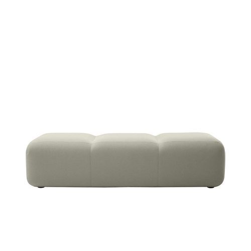 Modernes Sitzkissen - CHOCO TRIPLE - SOFTLINE - Stoff / Textil / quadratisch