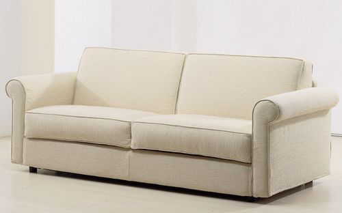Bettsofa - FACILE 2 - Sormani - klassisch / Stoff / beige