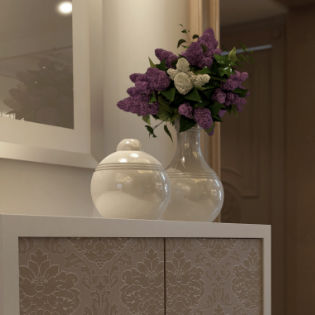 Moderne Vase - JILL & JOY - Sormani - Keramik / weiß