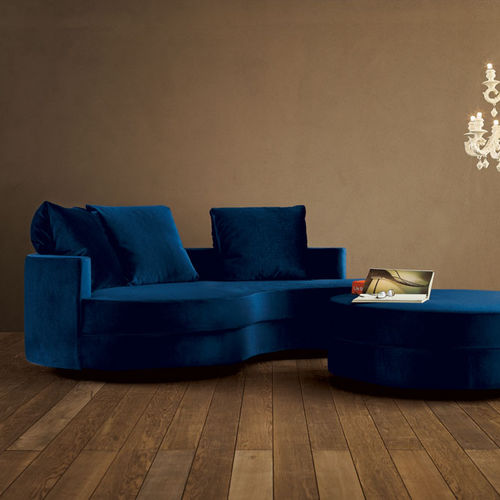 Halbrundes Sofa - MISTERB - Swan Italia - modern / Stoff / mit abnehmbarem Bezug