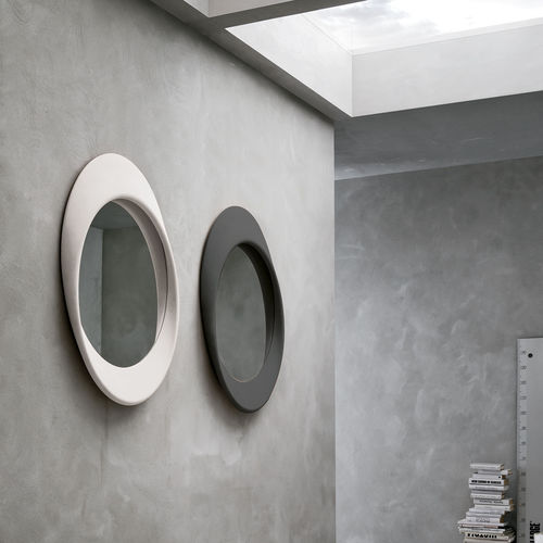 Wandmontierter Spiegel - VANITY - Target Point - modern / rund / Polyurethan