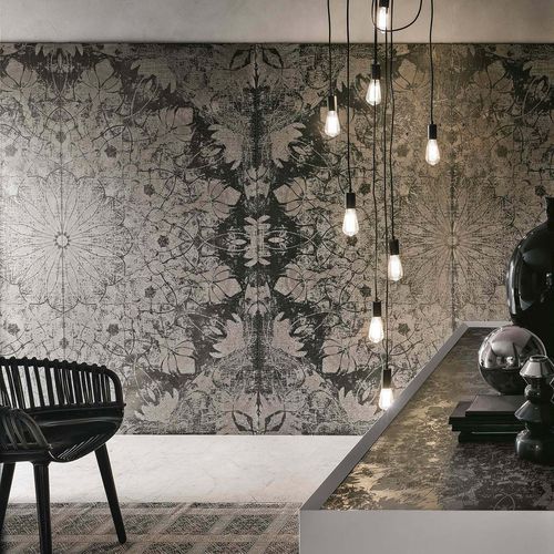 Metall-Dekorplatte - BOISERIE 50 - Target Point - Wand / gestrichen / Stoffoptik