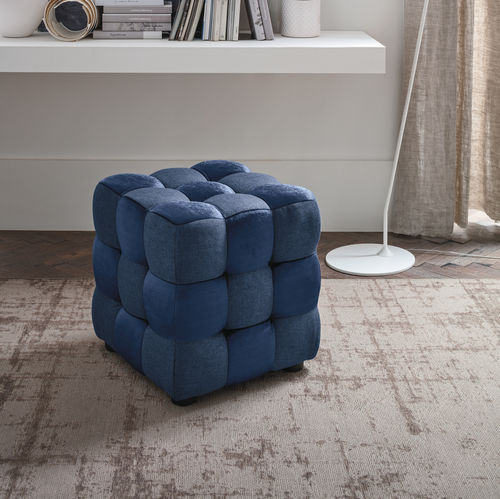 Modernes Sitzkissen - CUBE - Target Point - Stoff / quadratisch / grau