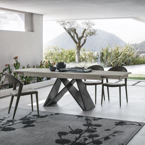 Moderner Esstisch - SIGMA 180 - Target Point - Laminat / Gestell aus Laminat / rechteckig