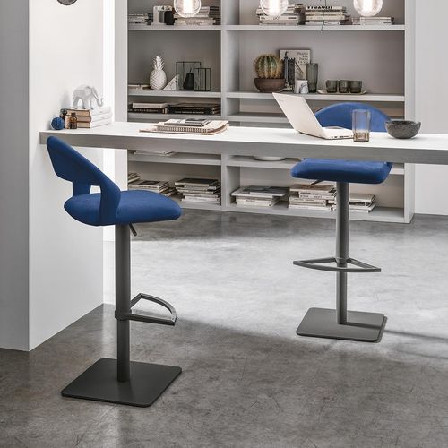 Moderner Barstuhl - DENVER - Target Point - für den Innenraum / lackiertes Metall / Synthetikfaser