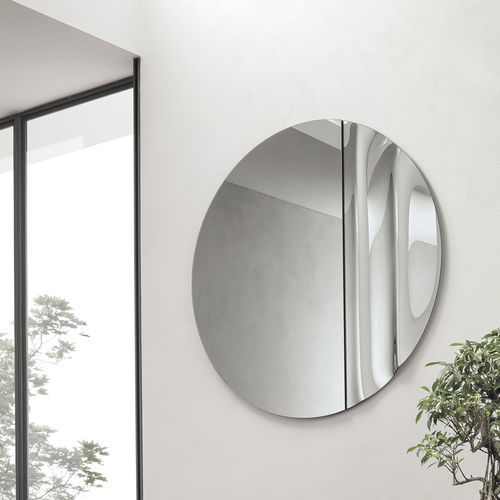 Wandmontierter Spiegel - SETH 110 - Target Point - modern / rund / gewölbtes Glas