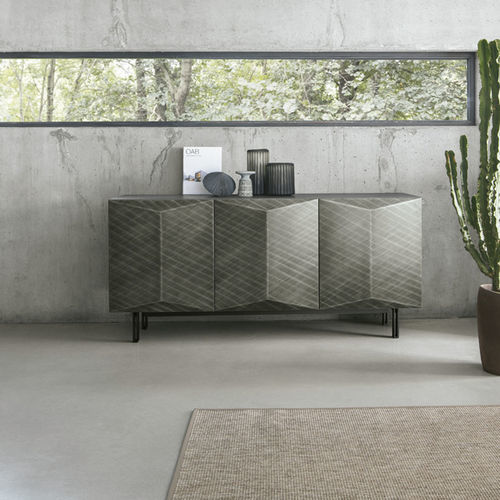 Modernes Sideboard - DALIA 180 - Target Point - Metall / Laminat / Glas