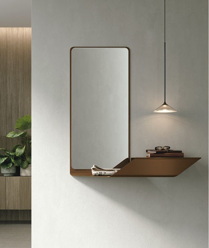 Wandmontierter Spiegel - PRISMA - Target Point - modern / rechteckig / Metall