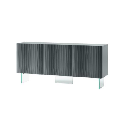 Wandmontiertes Sideboard - TETI 162 - Target Point - modern / Metall / lackiertes MDF