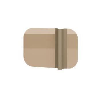 Wandmontierter Spiegel - FOIL - Target Point - modern / rechteckig / aus lackiertem Metall