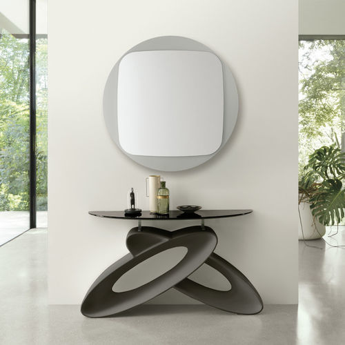 Beistelltisch / originelles Design - ECLIPSE - Target Point - Polyurethan / Gestell aus Polyurethan / rund