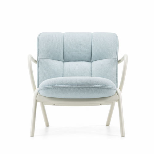 Moderner Sessel - CISSY - TON a.s. - Leder / Stoff / Buche