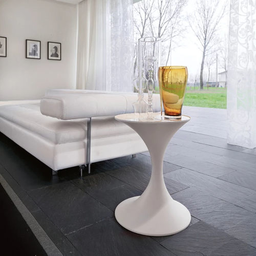 Moderner Beistelltisch - ANDORRA  - Tonin Casa - Holz / Hartglas / Keramik