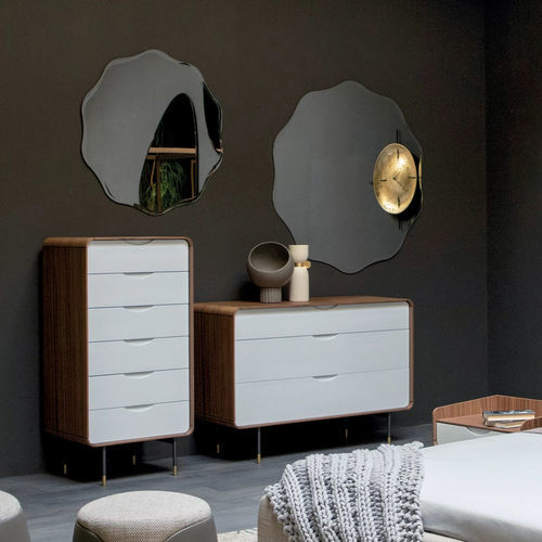 Hohe Kommode - OPERA NIGHT - Tonin Casa - modern / lackiertes Holz / aus lackiertem Metall