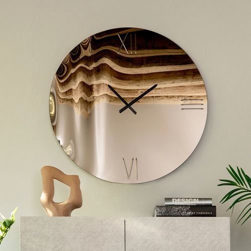 Moderne Uhr - ANEMOS  - Tonin Casa - wandmontiert / Analog / für Gewerbegebrauch