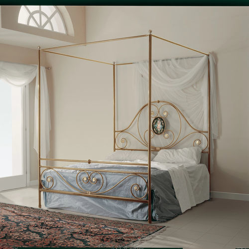 Himmelbett - ELISABETTA - Tonin Casa - Doppelbett / klassisch / Schmiedeeisen