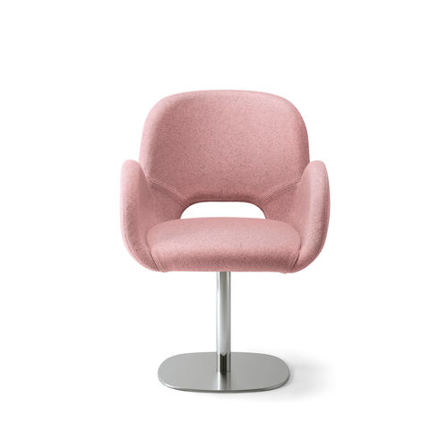 Moderner Bürosessel - BLISS-02 107 - Torre - Leder / Stoff / für Gewerbegebrauch