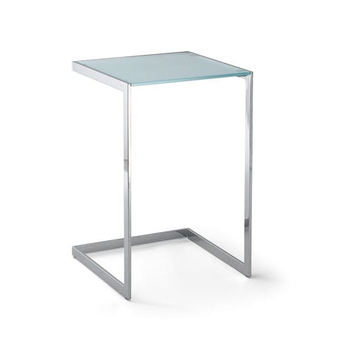 Moderner Beistelltisch - CROCUS - Torre - Glas / quadratisch / für professionellen Einsatz