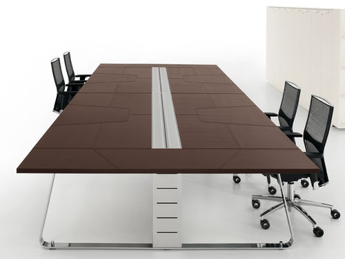 Moderner Besprechungstisch - MYPOD - Uffix Concept by UffixW - Holz / Metall / Gestell aus Metall