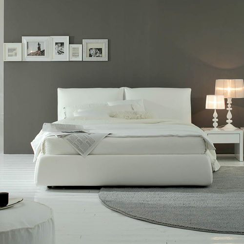 Doppelbett - MARYLIN - Valmori - modern / Polster / gepolstertes Kopfteil