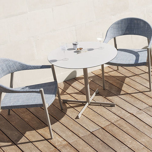 Tischgestell / pulverbeschichteter Stahl - SUMMER SET Low - Varaschin - modern / für Couchtisch / mit 4 Tischbeinen