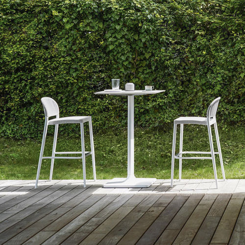 Moderner Barstuhl - CLEVER - Varaschin - für Garten / für Terrasse / für Poolrand