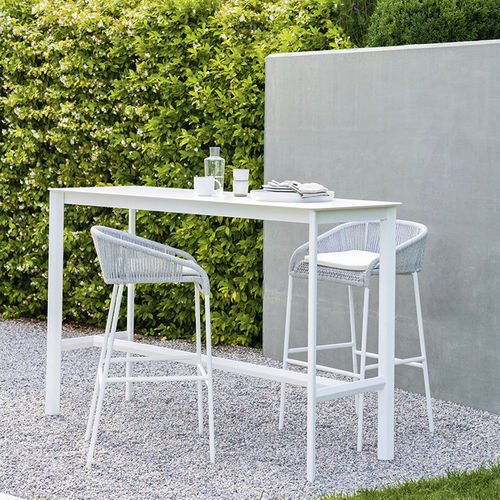 Moderner Barstuhl - CRICKET - Varaschin - für Garten / für Terrasse / Stoff