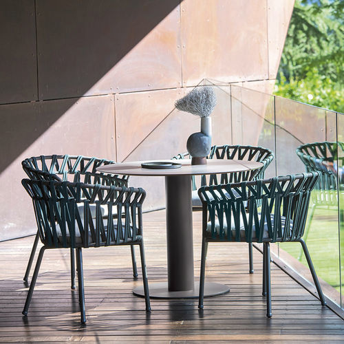 Stahl-Tischgestell - BIG  - Varaschin - modern / für Couchtisch / rund
