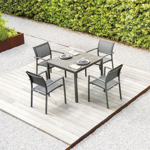 Moderner Gartenstuhl - VICTOR - Varaschin - für Terrasse / für Balkon / für Poolrand