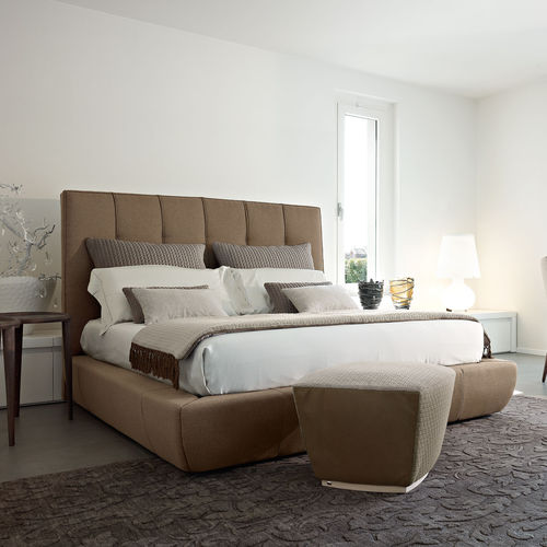 Doppelbett - ROBERT  - Volpi - modern / Polster / Stoff