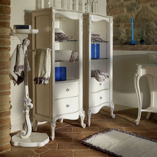 Säulenschrank für Badezimmer - CAPRI - Volpi - klassisch
