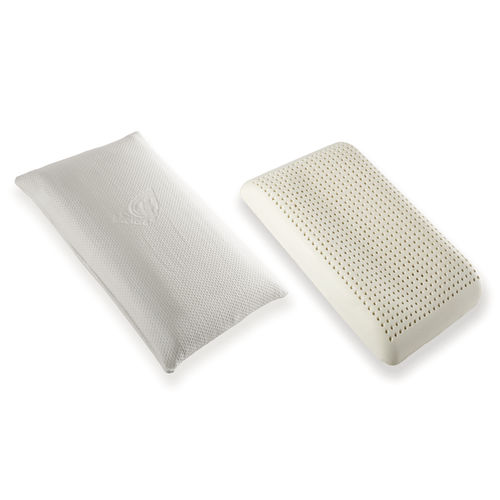 Ergonomisches Kopfkissen - REPOSE - Zigflex - Stoff / Latex