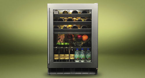 Unterbaukühlschrank - K-HP24CO-3 - KALAMAZOO OUTDOOR GOURMET - für Privatgebrauch / freistehend / verglast