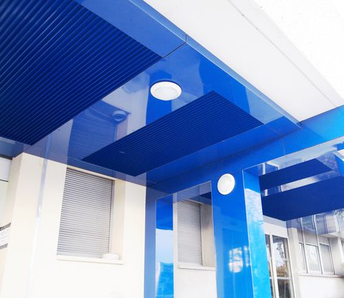 Aluminiumprofil - LBP.214.6422 - Look Metal - extrudiertes Aluminium / Aluminiumlegierung / Ortgang