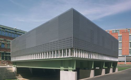 Fassadenverkleidung aus Lamellen - LBVE.210.21600 - Look Metal - Aluminium / Legierung / extrudiertes Aluminium