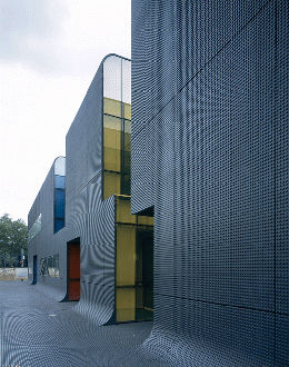 Paneel-Fassadenverkleidung - DUCTAL® - Betsinor - Faserbeton / 3D / Metalloptik