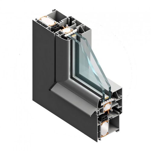 Aluminium-Fensterprofil - TERMO 65 GROOVE 16/9/ - FEAL Croatia Ltd. - mit Wärmedämmung