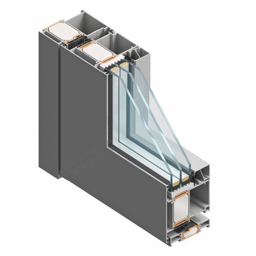 Aluminium-Fensterprofil - TERMO 85 VS - FEAL Croatia Ltd. - mit Wärmedämmung