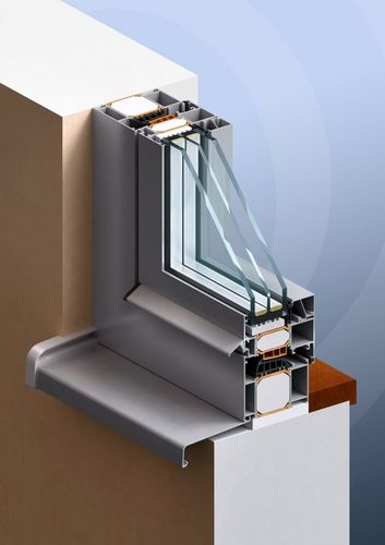 Aluminium-Fensterprofil - TERMO 85 S PLUS - FEAL Croatia Ltd. - mit Wärmedämmung