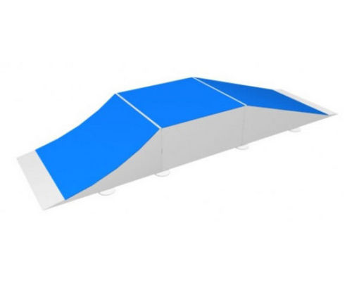 Skateboardrampe - SERIE LAUNCH BOX - Benito