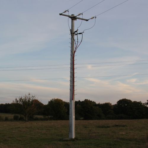 Strommast - ERDF - Valmont France
